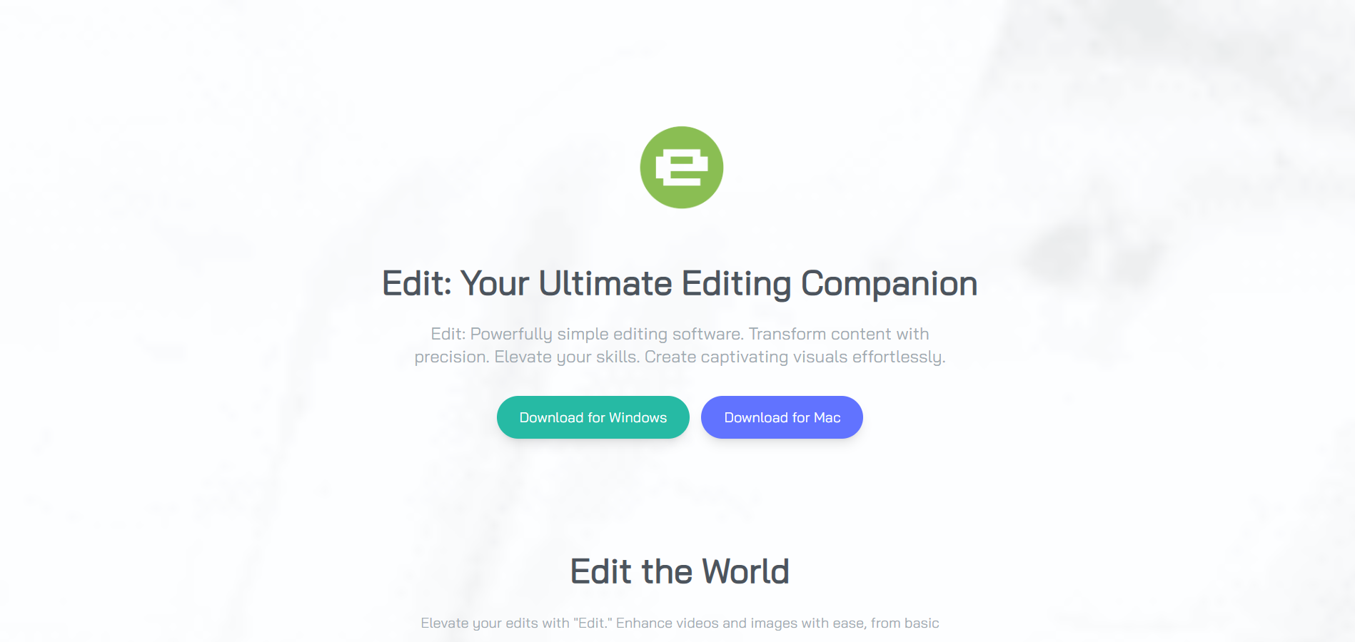Website Editor